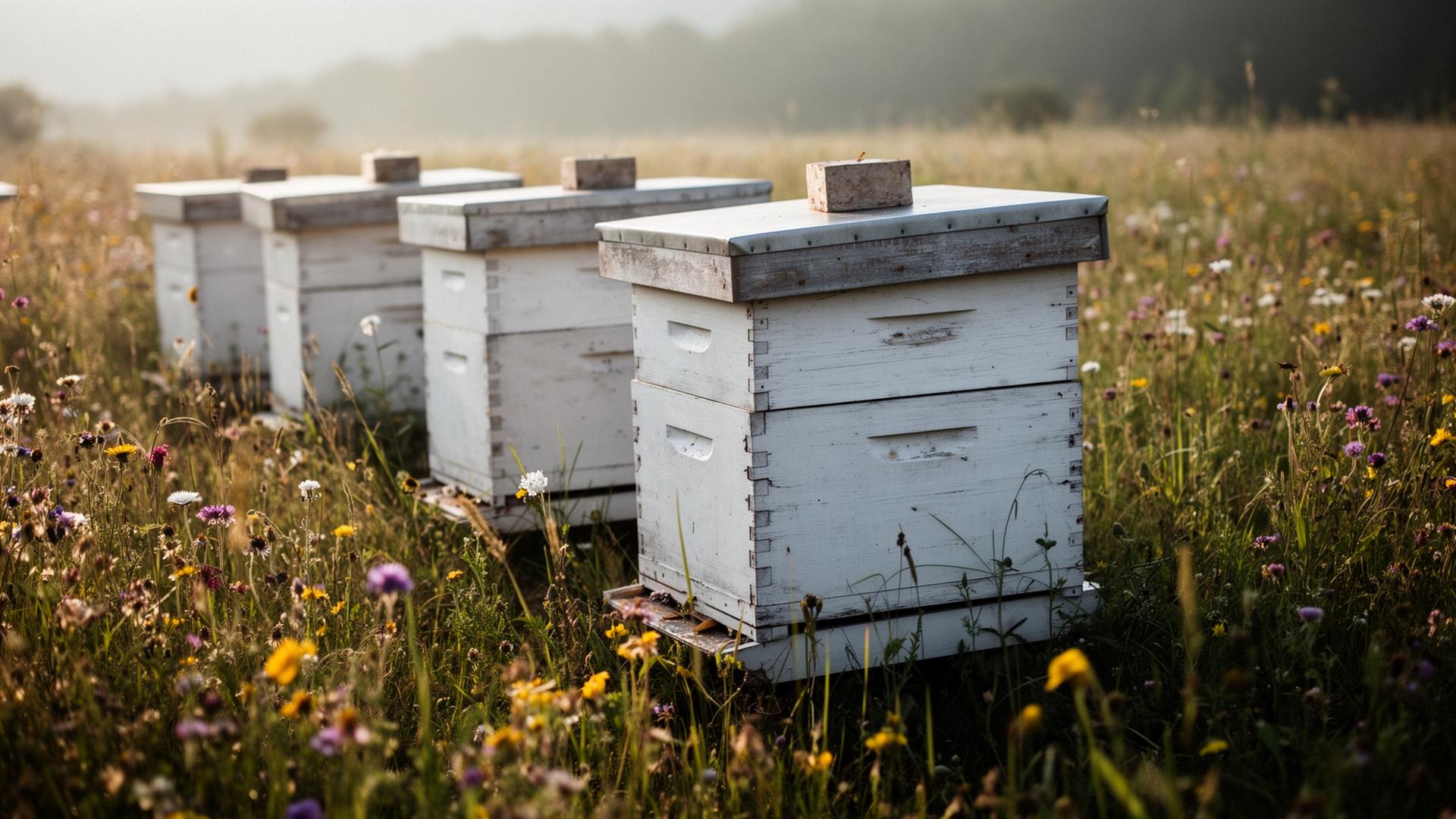 Alabama family land with hives